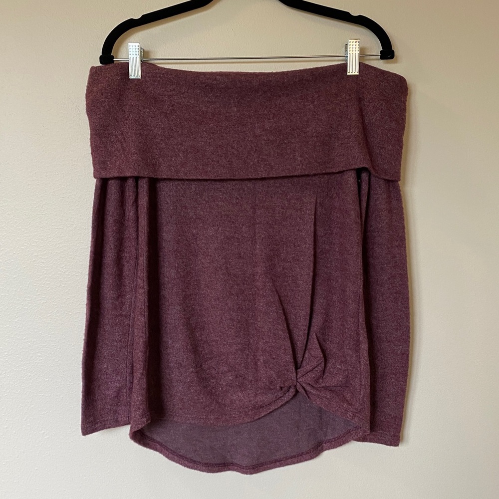 Moa Moa Off Shoulder Sweater - XS